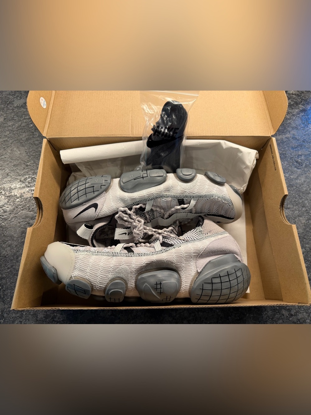 Nike Men's Light Gray and black ipsa